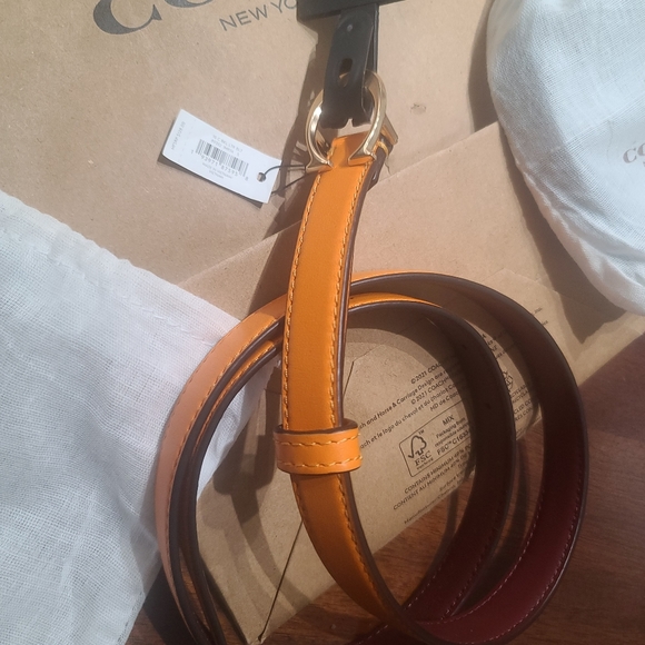 2 COACH authentic NWT women's belts - Picture 2 of 3